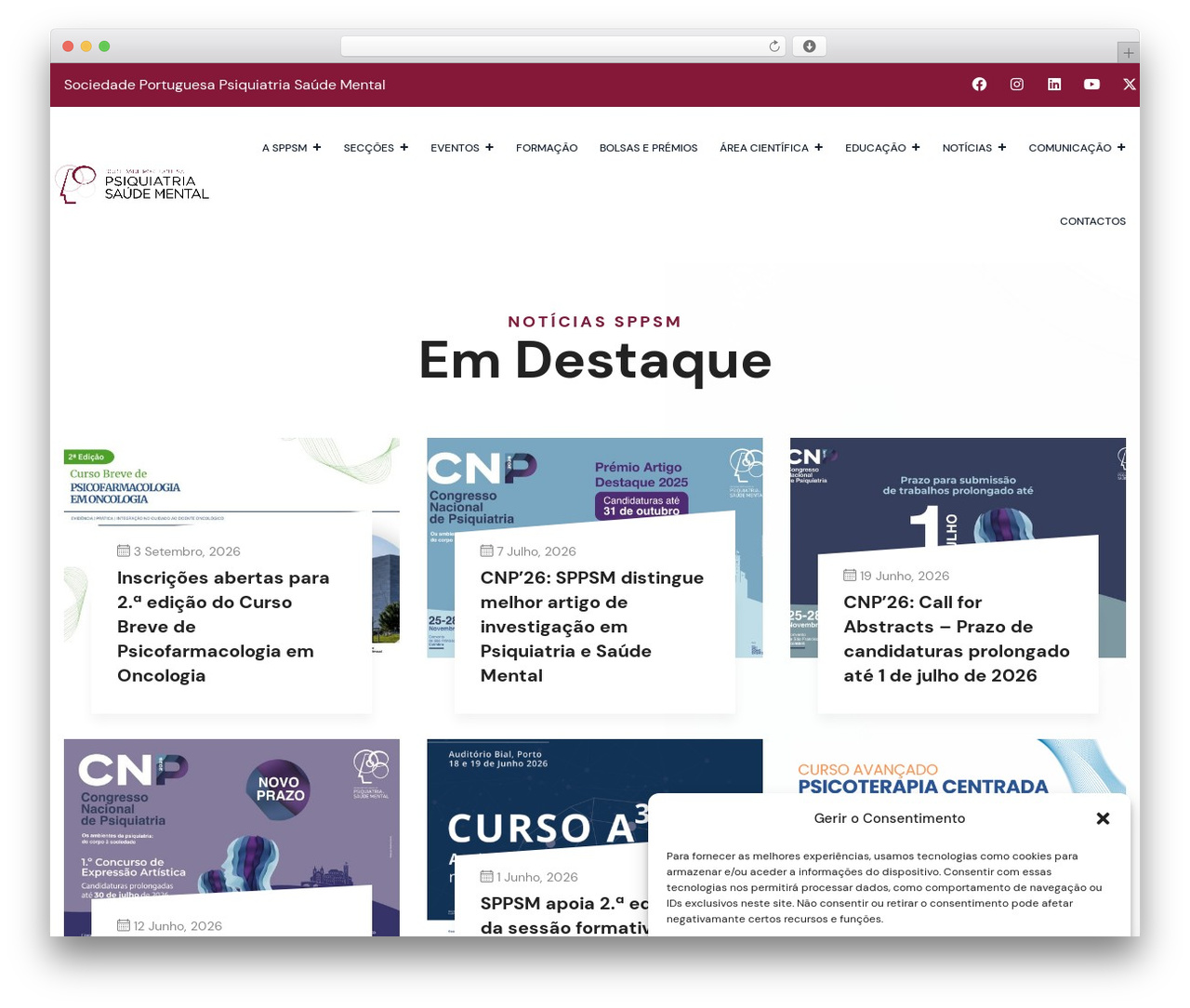 Mindset theme WordPress - sppsm.org