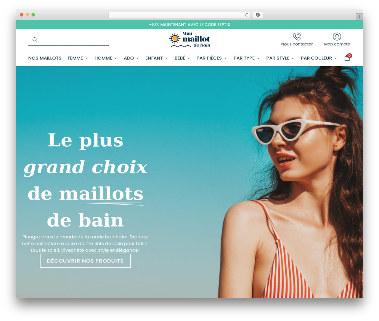 Shoptimizer Child Theme WordPress ecommerce theme - www.mon-maillot-de-bain.com