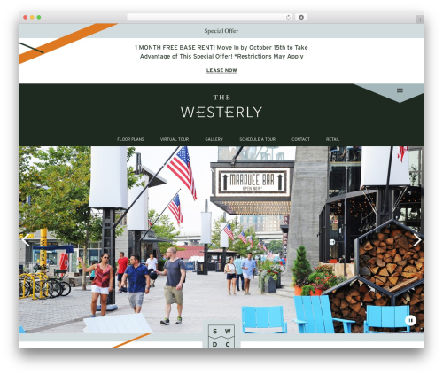 Theme WordPress Westerly Theme - thewesterlydc.com