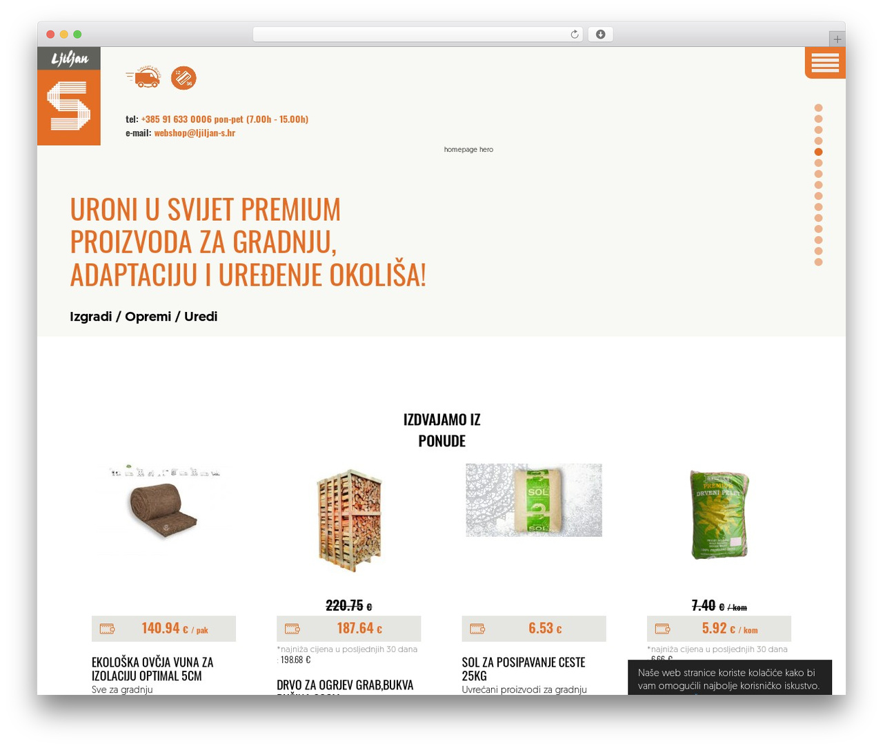 Theme WordPress Wordpress EA93 Theme - ljiljan-s.hr