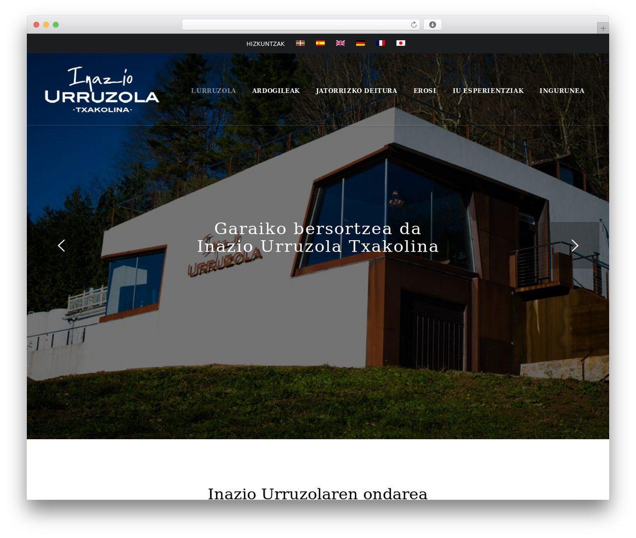 Uncode WordPress theme - inaziourruzola.eus Uncode WordPress theme - inaziourruzola.eus