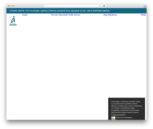 Uncode js_composer WordPress plugin - dreamswydawnictwo.pl