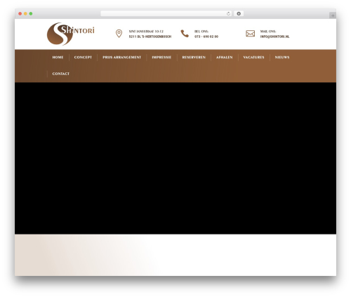 WordPress theme Divi - shintori.nl