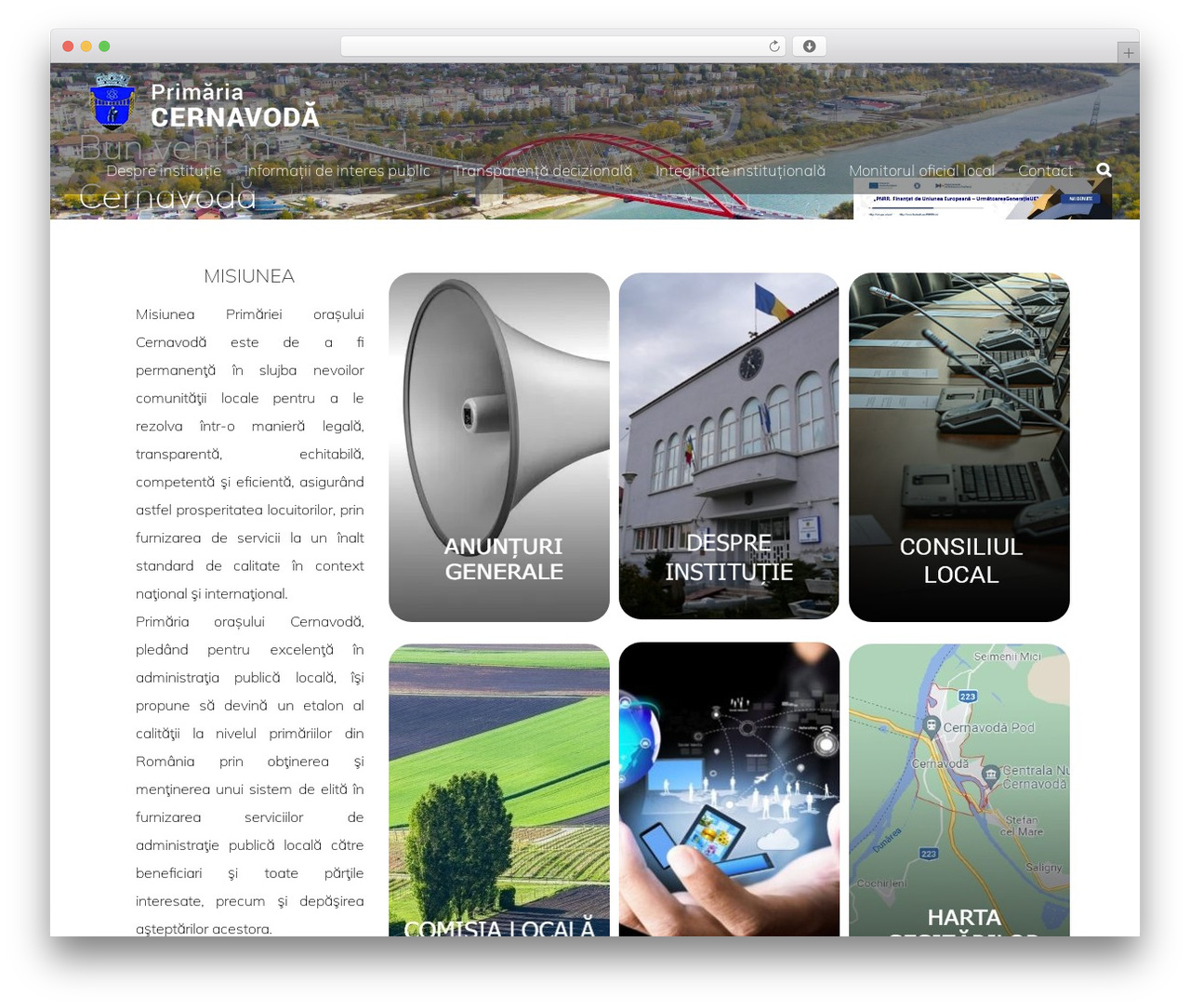 WordPress theme Avada - primaria-cernavoda.ro