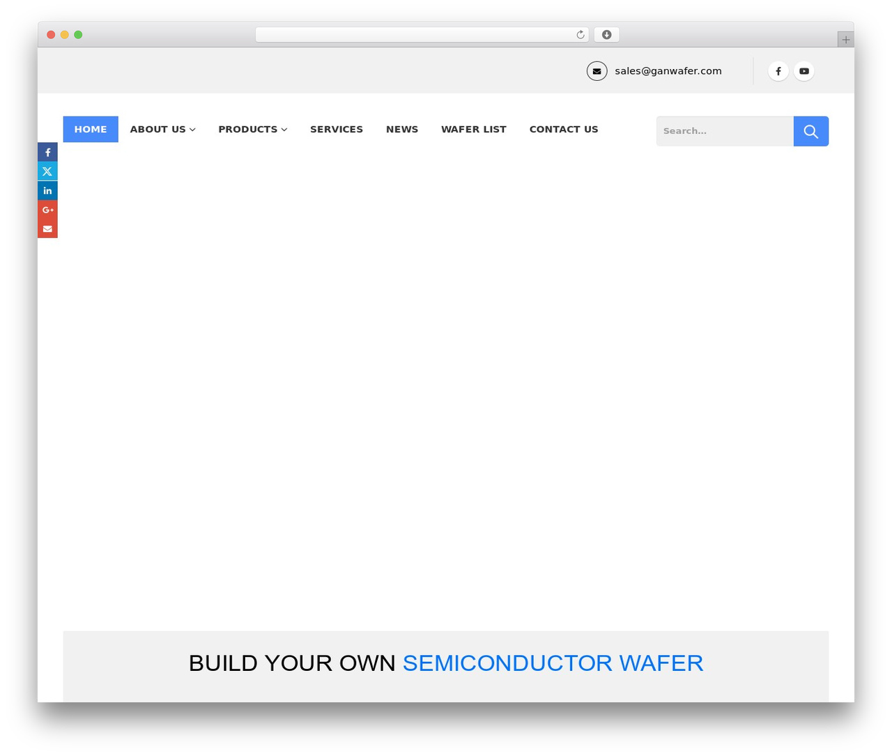 WordPress theme Porto - ganwafer.com