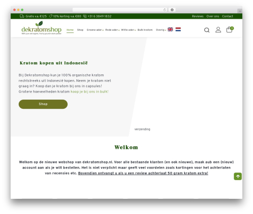 Quick buy now button for woocommerce WordPress plugin - dekratomshop.nl