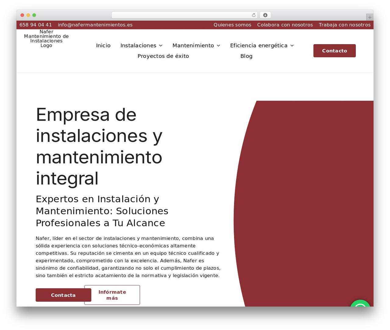 Avada theme WordPress - nafermantenimientos.com Avada theme WordPress - nafermantenimientos.com