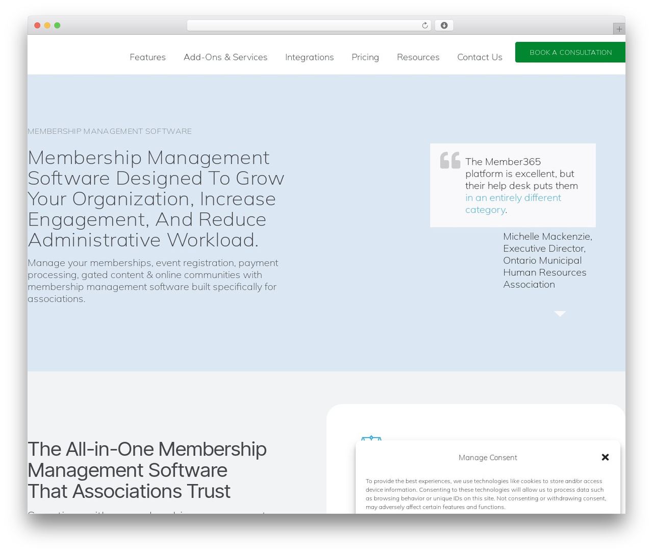Avada WP theme - member365.com