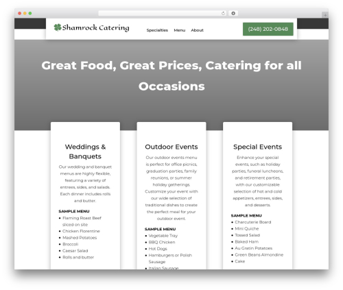 Ds gravity forms for divi WordPress plugin - shamrock-catering.com