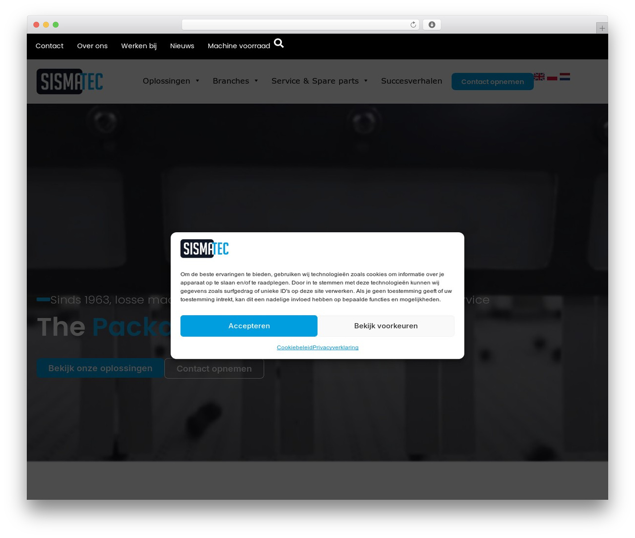 ROCK Thema theme WordPress - sismatec.nl