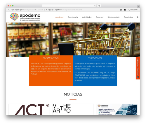 Lambda WP theme - apodemo.pt