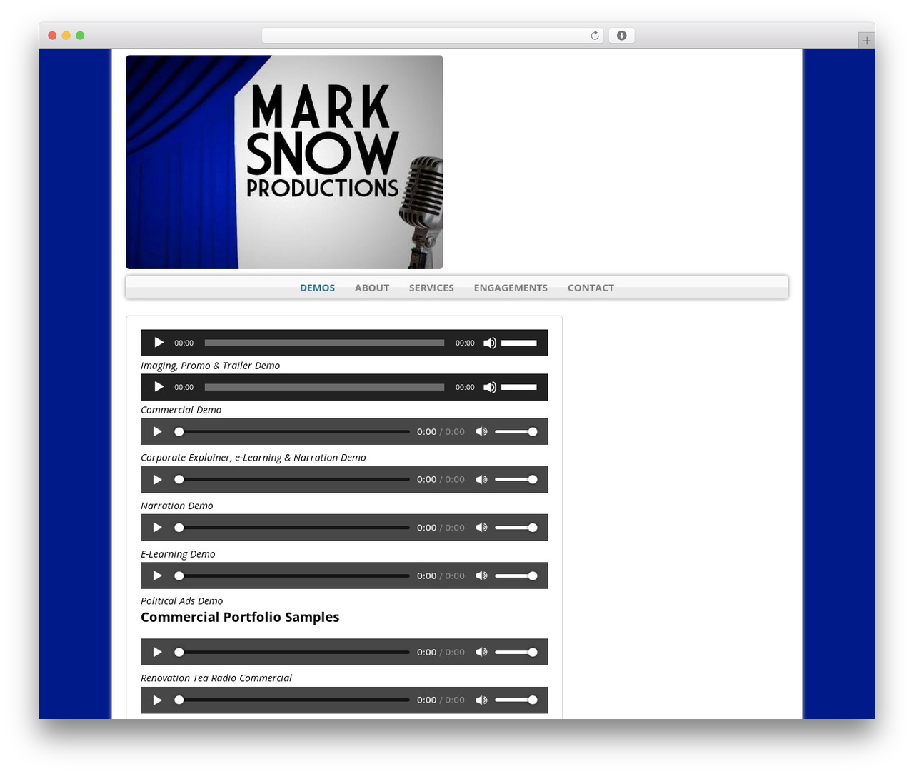 MH Corporate basic WordPress theme - marksnowproductions.com