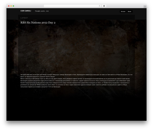 Modularity Lite WordPress theme - corcaroli.info