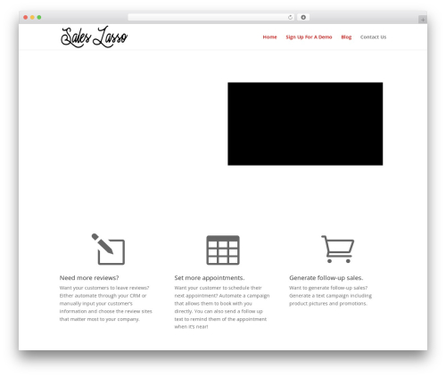 Theme WordPress Divi - saleslasso.com