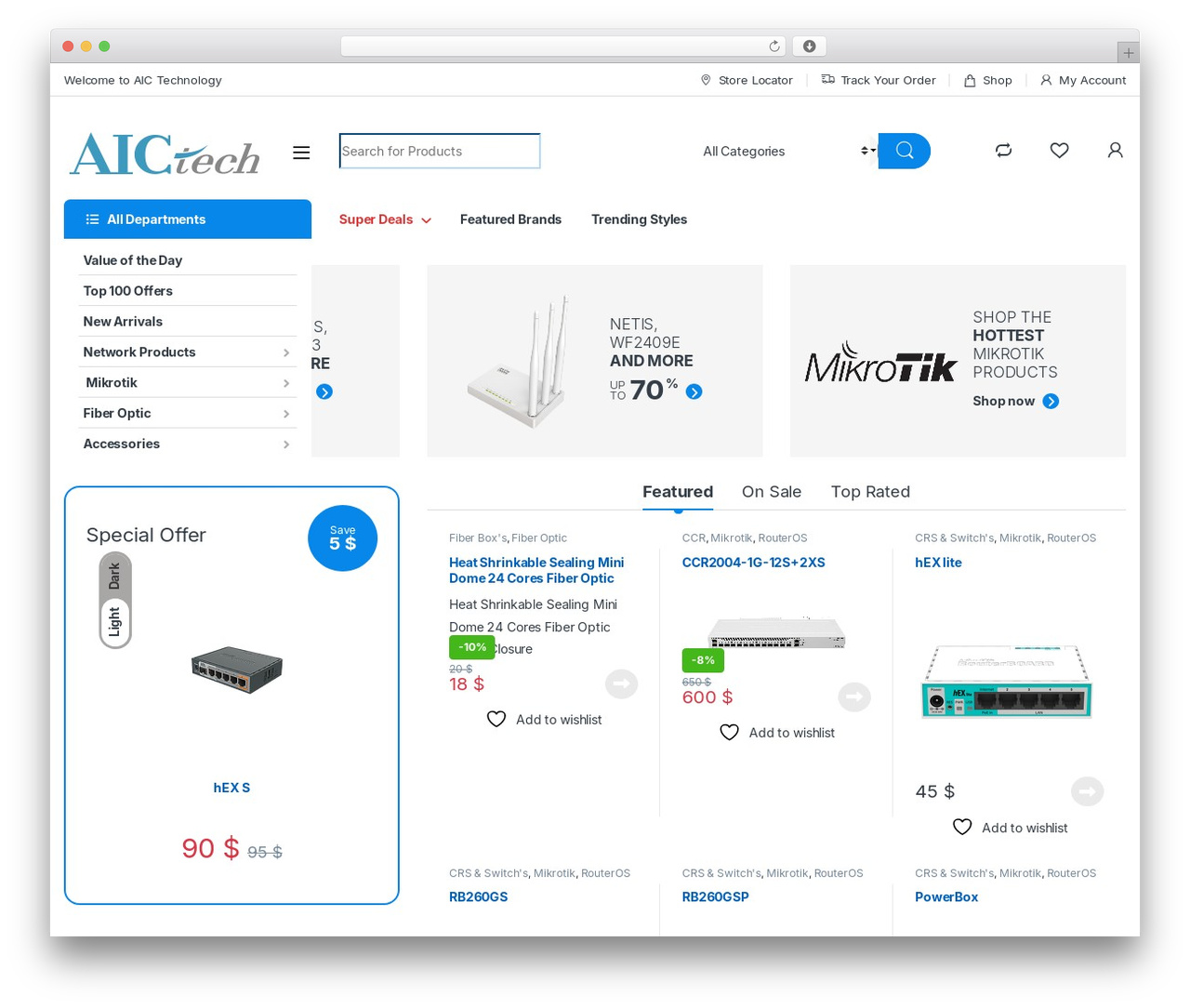 Theme WordPress Electro - alissatechnology.com