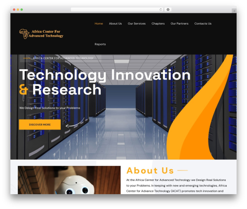 Theme WordPress Oitech - africatechcenter.com