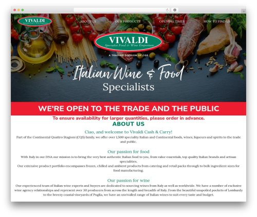 Vivaldi WordPress theme design - vivaldi.co.uk Vivaldi WordPress theme design - vivaldi.co.uk