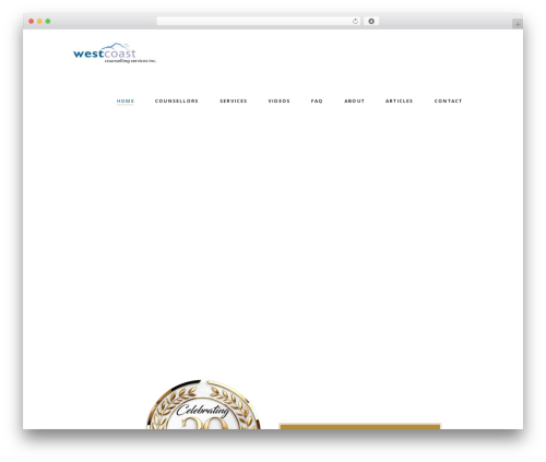 WCC WordPress theme - wccounselling.com