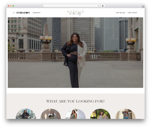 WordPress theme Smash Theme - natalieinthecity.com