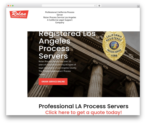 WordPress theme Divi - server-losangeles.com