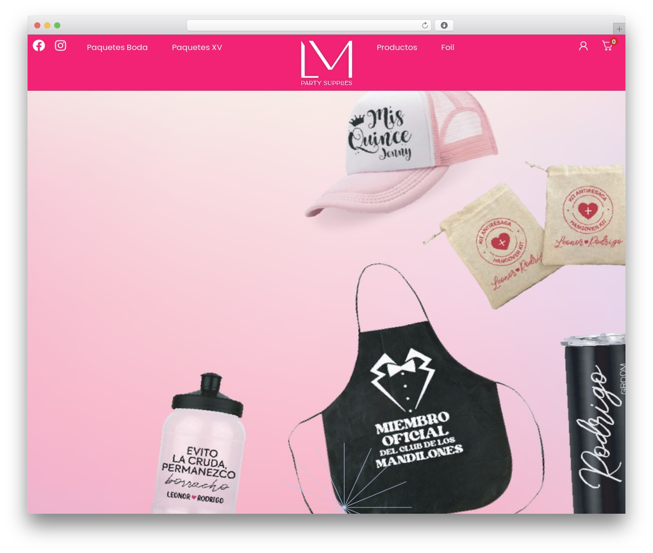 WordPress theme Hello Elementor - lmpartysupplies.com