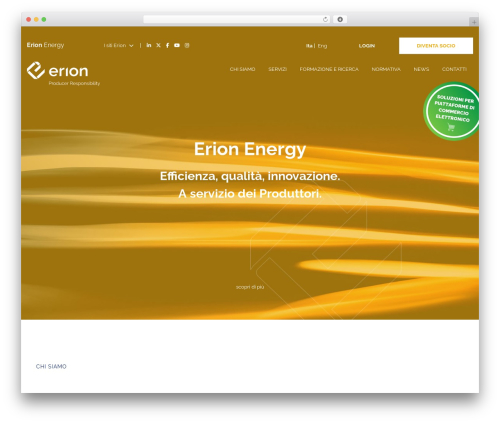 Ap utility WordPress plugin - erionenergy.it