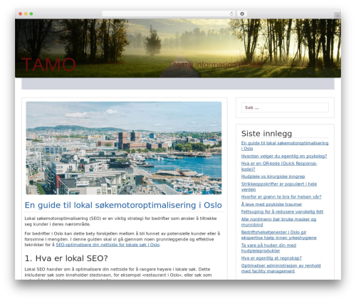WP theme icyNETS Simplic - tamo.no WP theme icyNETS Simplic - tamo.no