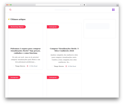 Zento theme WordPress - socialmarketing.vip