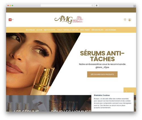 ALTITUDE DEV THEME WordPress theme - amg-swiss-cosmetics.ch