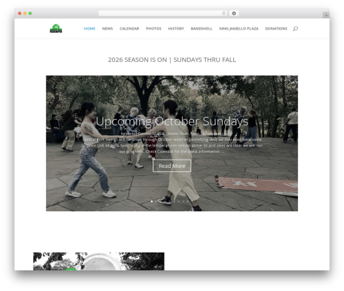 CPS WordPress theme - centralparkswings.com
