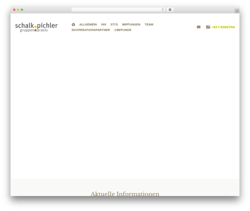 Divi theme WordPress - schalkpichler.at