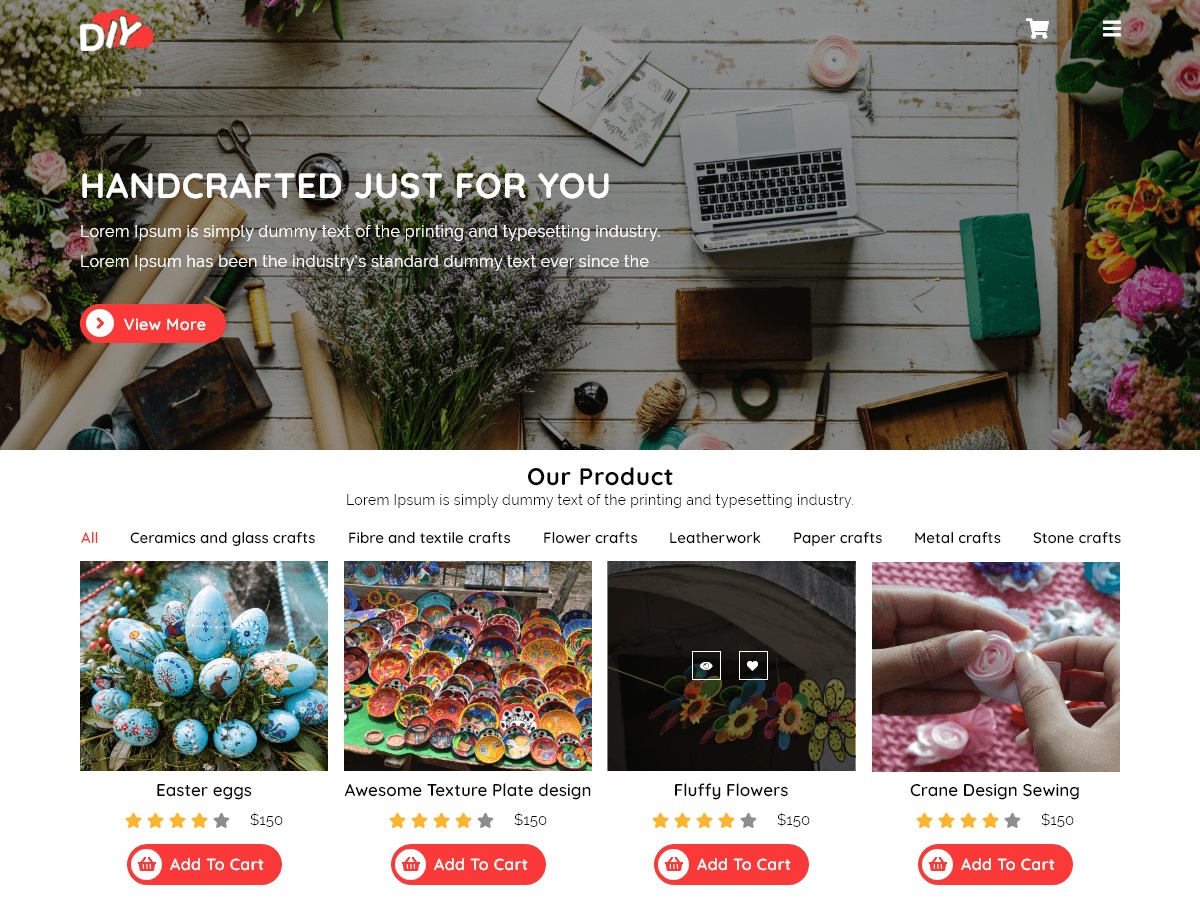 DIY Tutorials WordPress theme image DIY Tutorials WordPress theme image