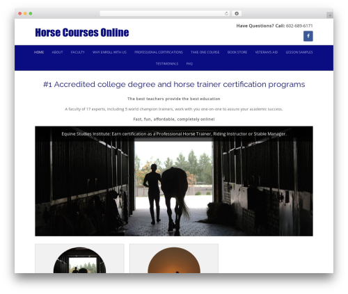 Headway Base theme WordPress - horsecoursesonline.org