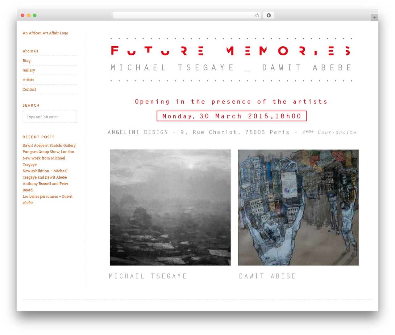 Milli WordPress theme - anafricanartaffair.com Milli WordPress theme - anafricanartaffair.com