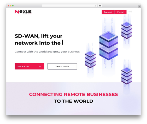 Nexus Seleton Theme WordPress theme - nexusglobalcom.com