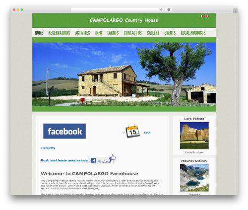 Responsive food WordPress theme - agriturismocampolargo.it Responsive food WordPress theme - agriturismocampolargo.it