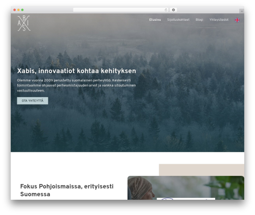 Startti WordPress theme - xabis.fi