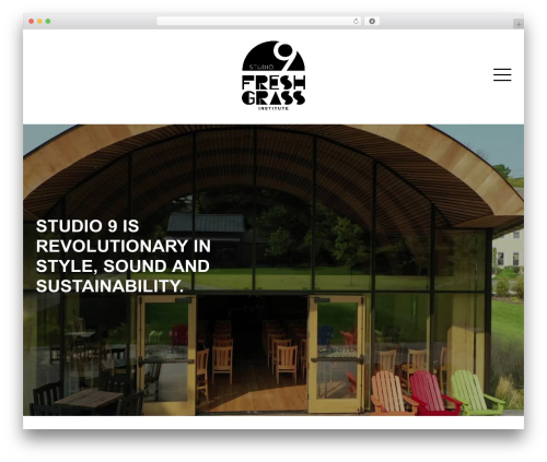 Studio 9 WordPress theme - studio9porches.com