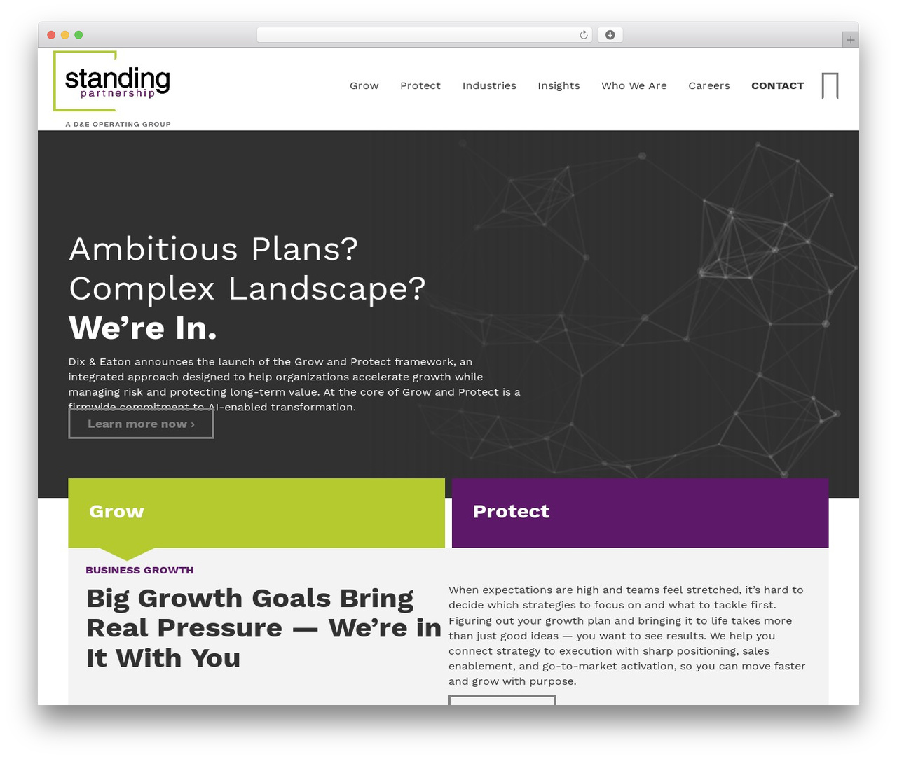 Theme WordPress Standing Partnership - standingpartnership.com