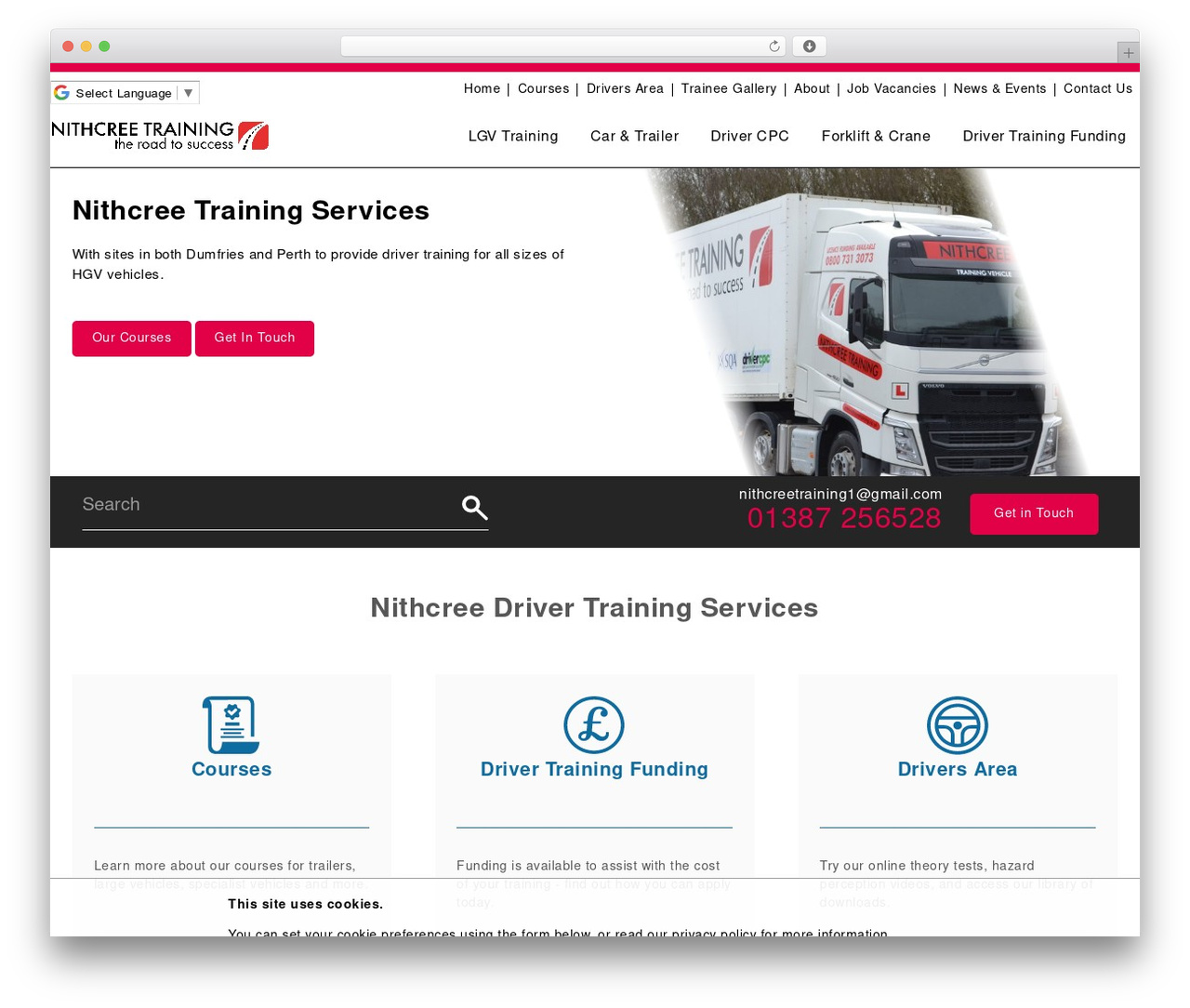 Theme WordPress Creatomatic WordPress Framework - nithcreetraining.co.uk
