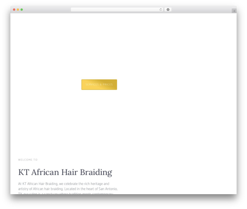 Theme WordPress LaNotte - ktbraids.com