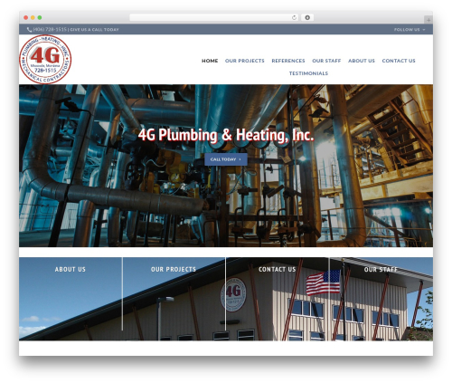 WordPress theme Beacon Theme - 4gplumbing.com