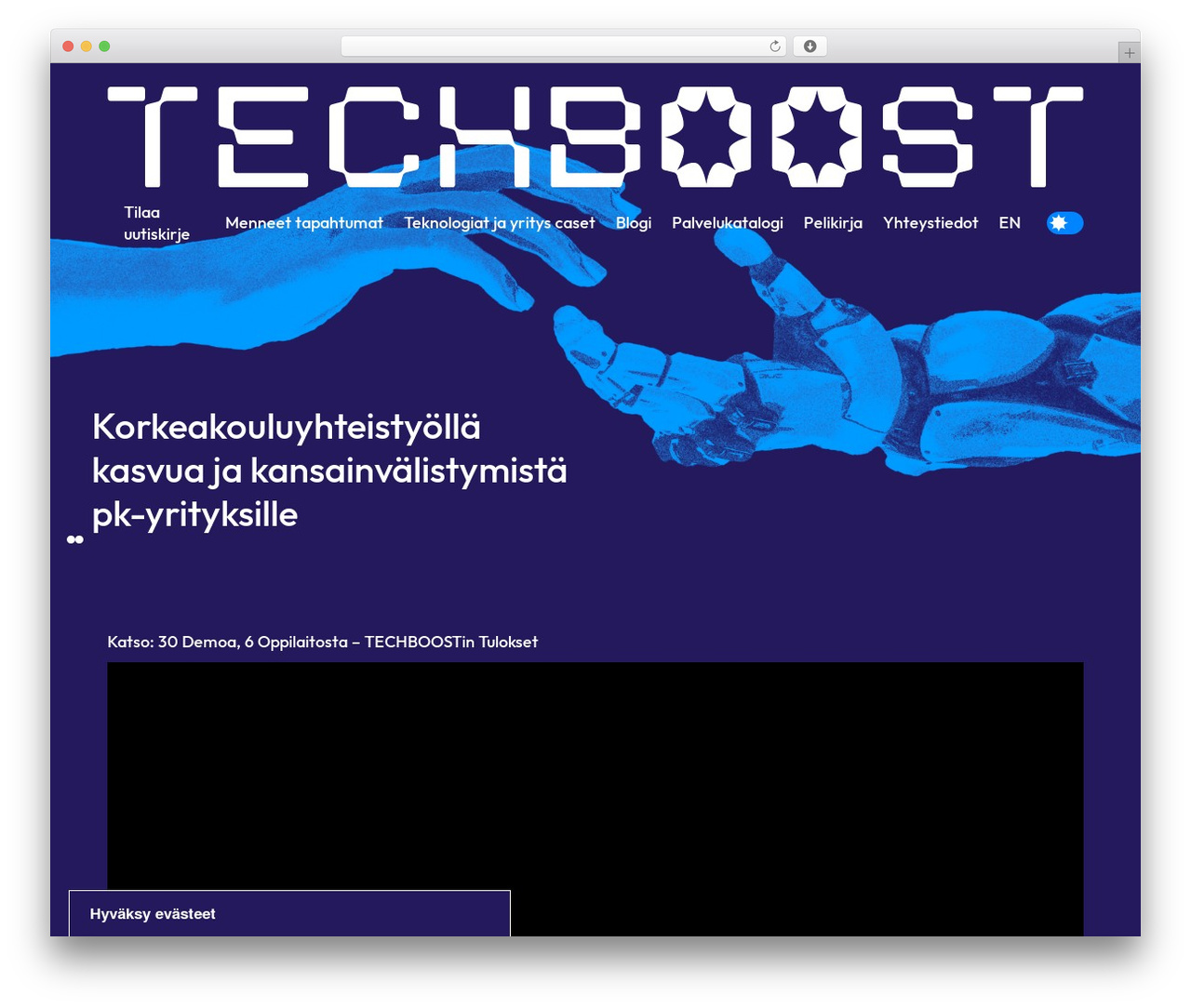 WordPress theme Techboost - techboost.fi WordPress theme Techboost - techboost.fi