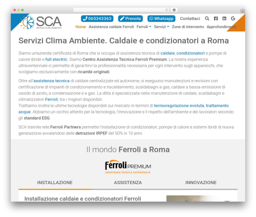 WP Bootstrap Starter theme WordPress - serviziclimambiente.it WP Bootstrap Starter theme WordPress - serviziclimambiente.it