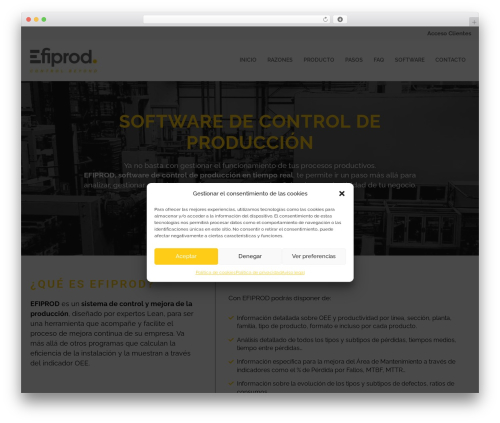 WP theme aeuroweb - efiprod.com