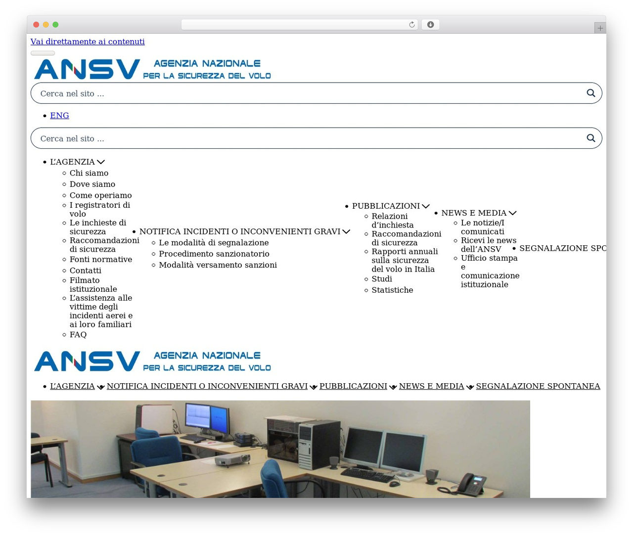 ansv WordPress theme - ansv.it