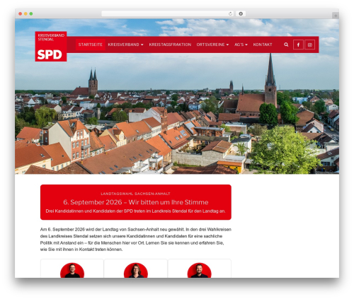 Ascend - Premium WordPress theme - spd-kreis-stendal.de