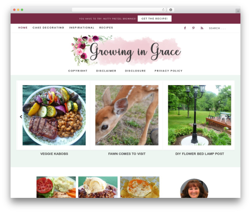 Best WordPress theme Captivating Theme - jo-ann-growingingrace.com