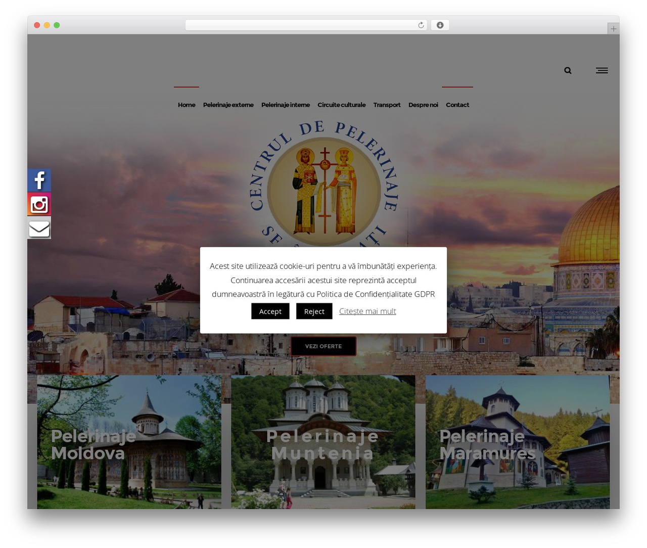 DFD Native top WordPress theme - pelerinajebzvn.ro