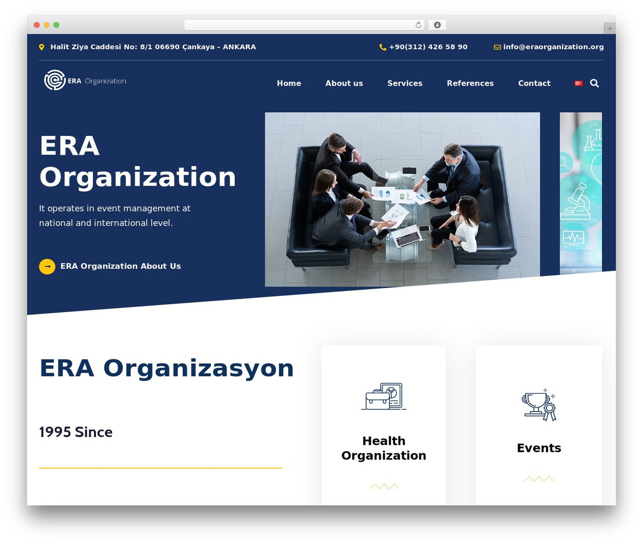 era WordPress theme - eraorganization.org